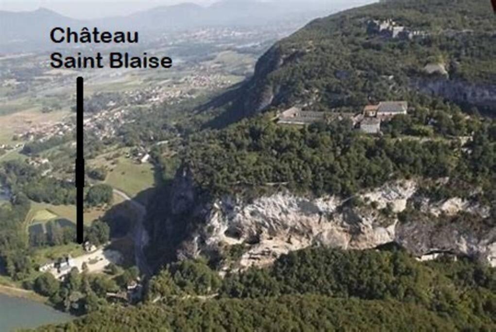 Au Chateau Saint Blaise Virignin Екстериор снимка